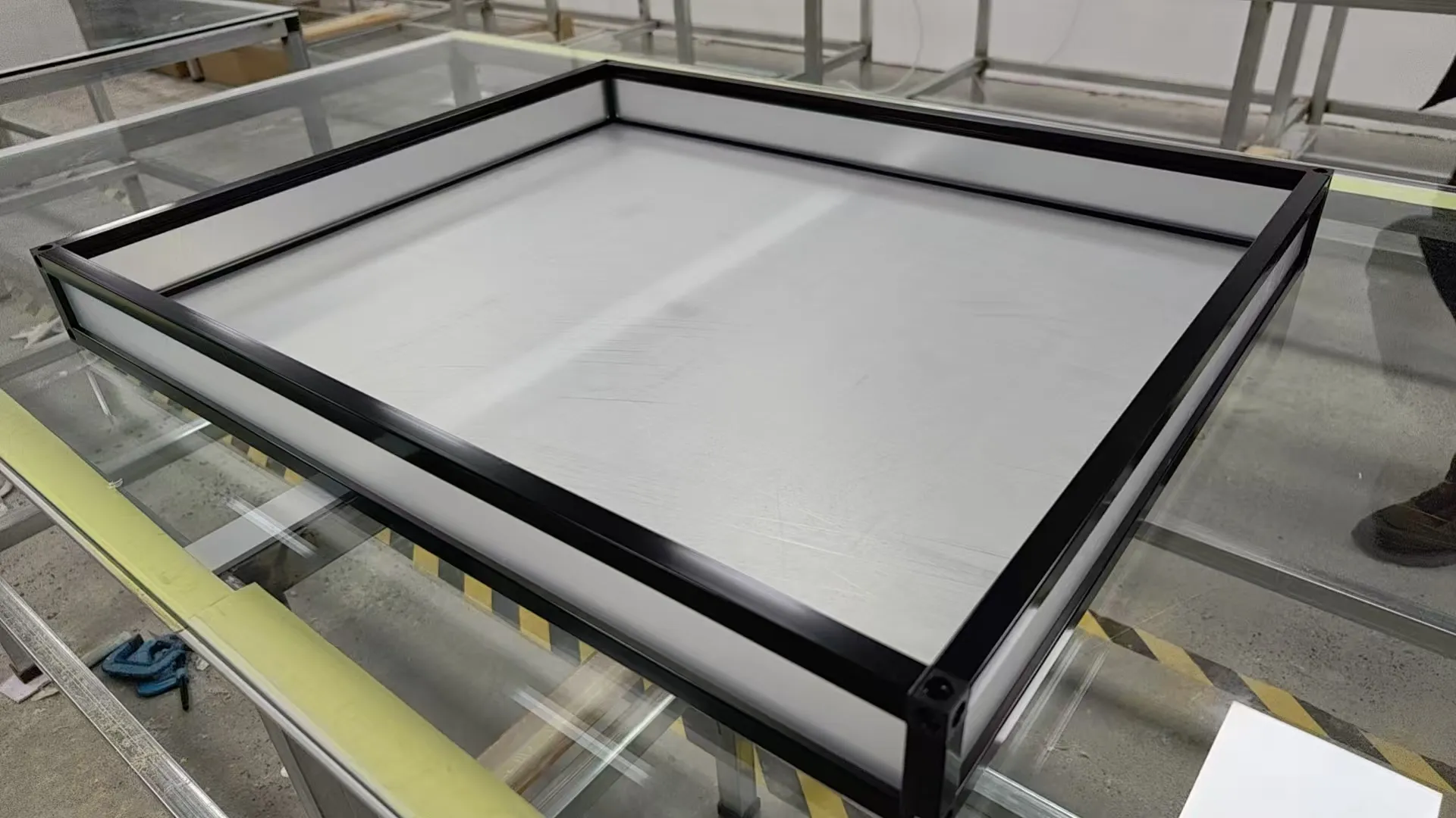 architectural elements Custom alum extr and acrylic wall cases plastic product prototype