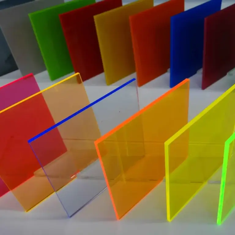 color plastic color acrylic Polymethyl Methacrylate, PMMA plastic sheets