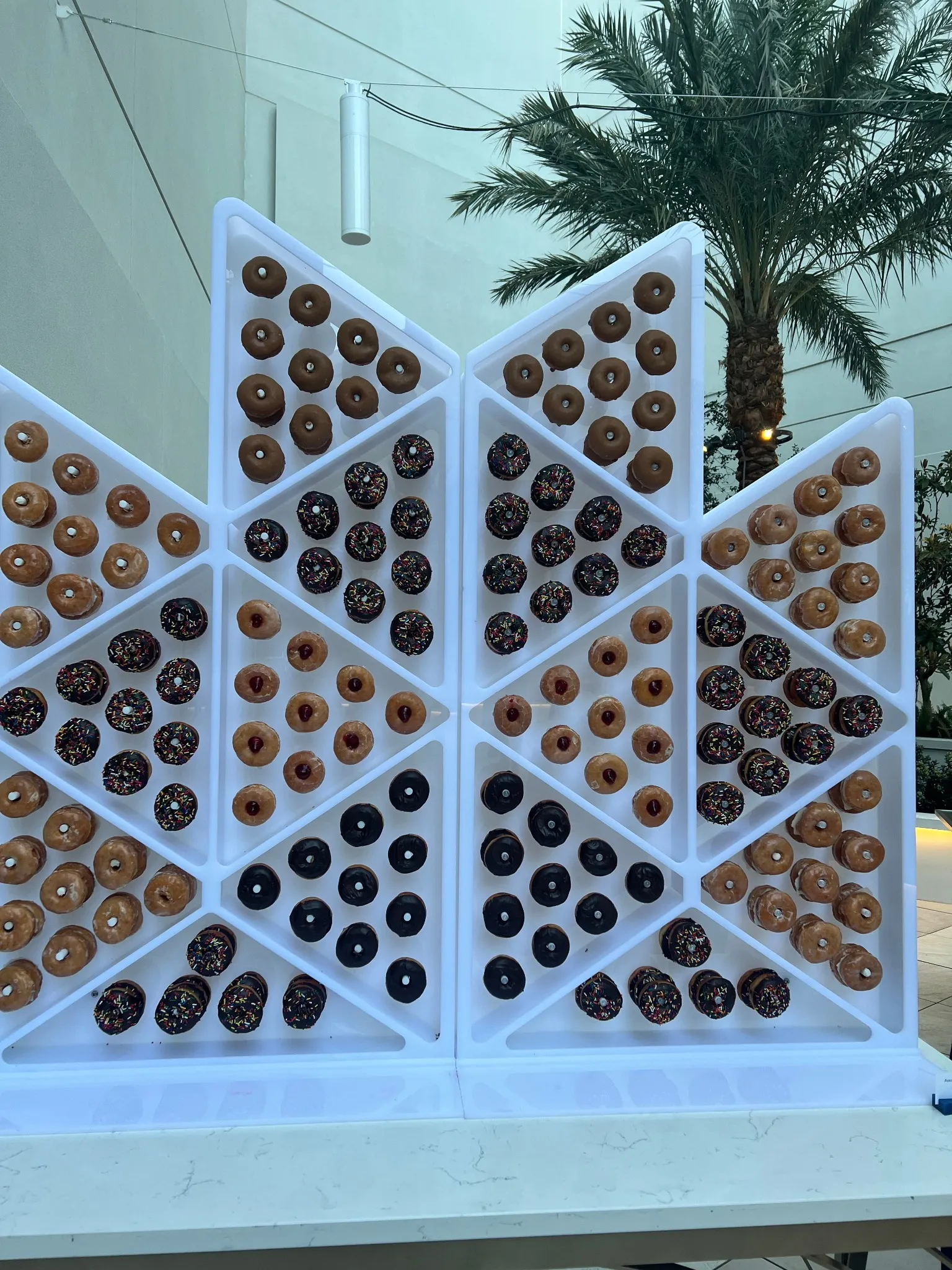 casinos and resorts Donut Wall F Blue plastic product prototype