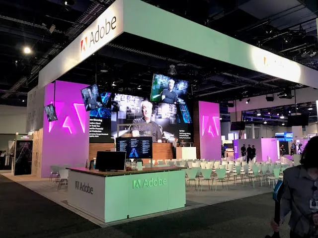 Adobe Logo Letter for NAB plastic product prototyping