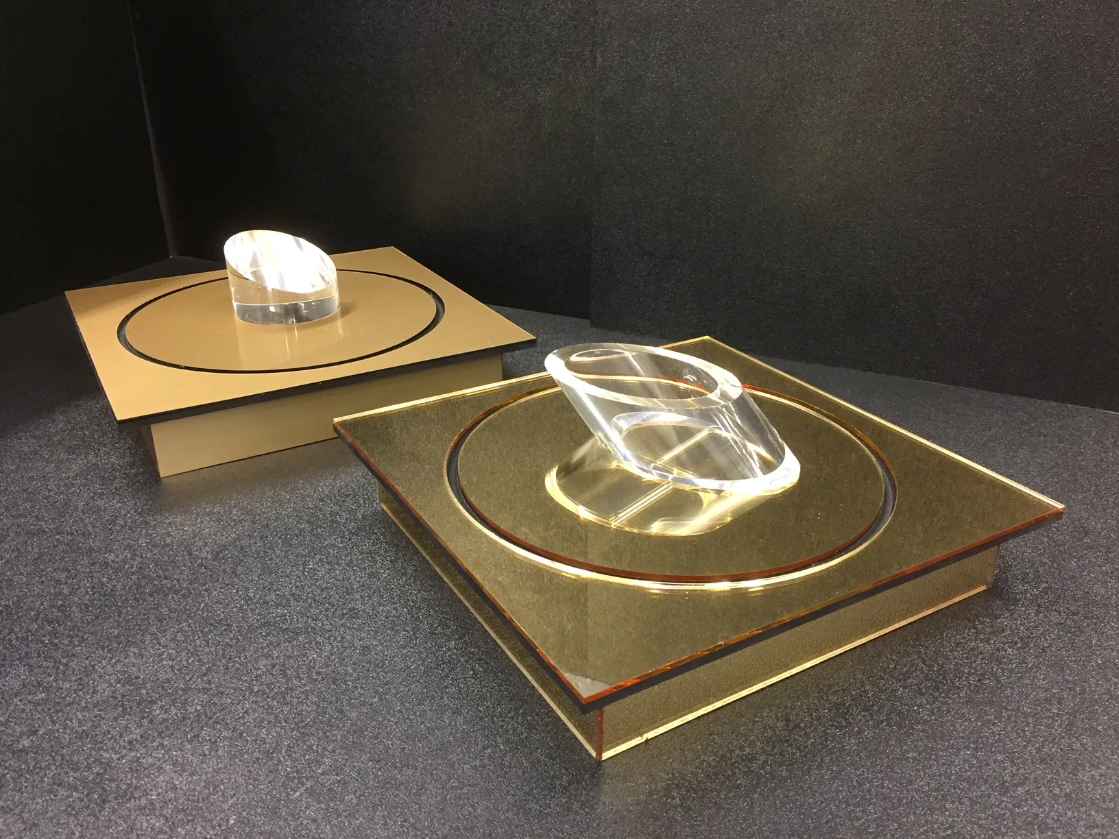 Wynn Gold Mirror & Rowmark plastic product prototyping
