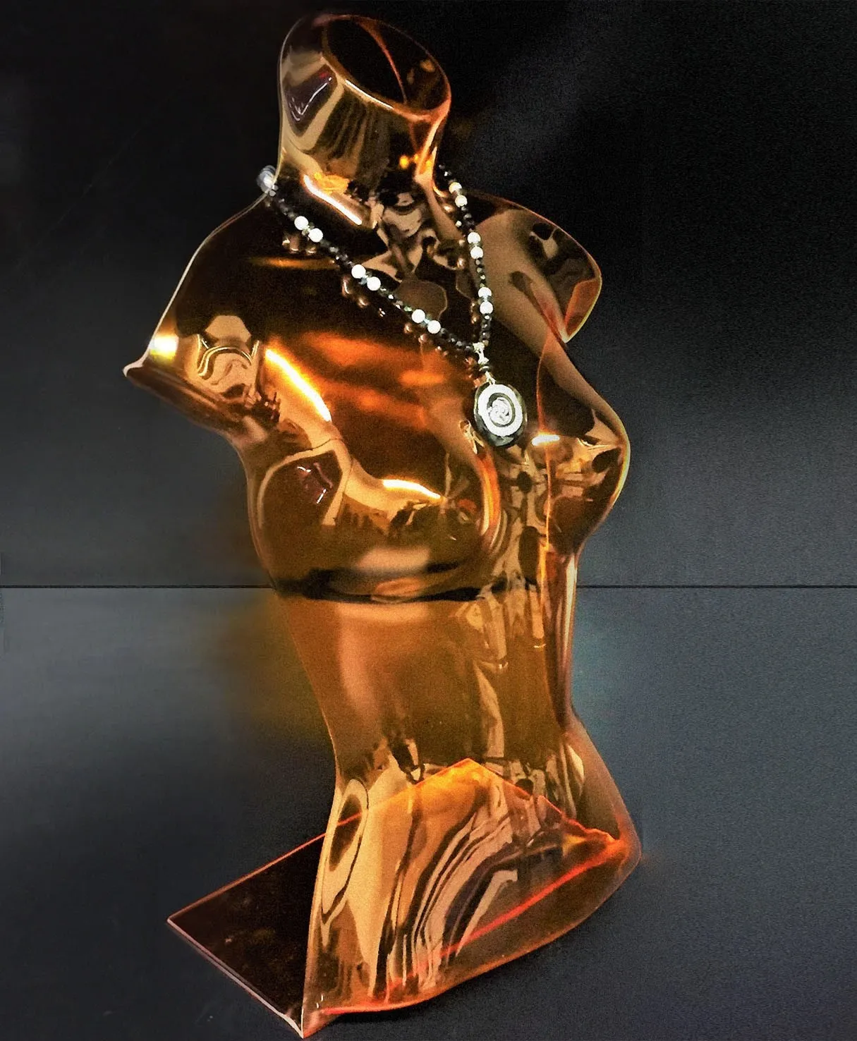 Art Molded Bust plastic product prototype