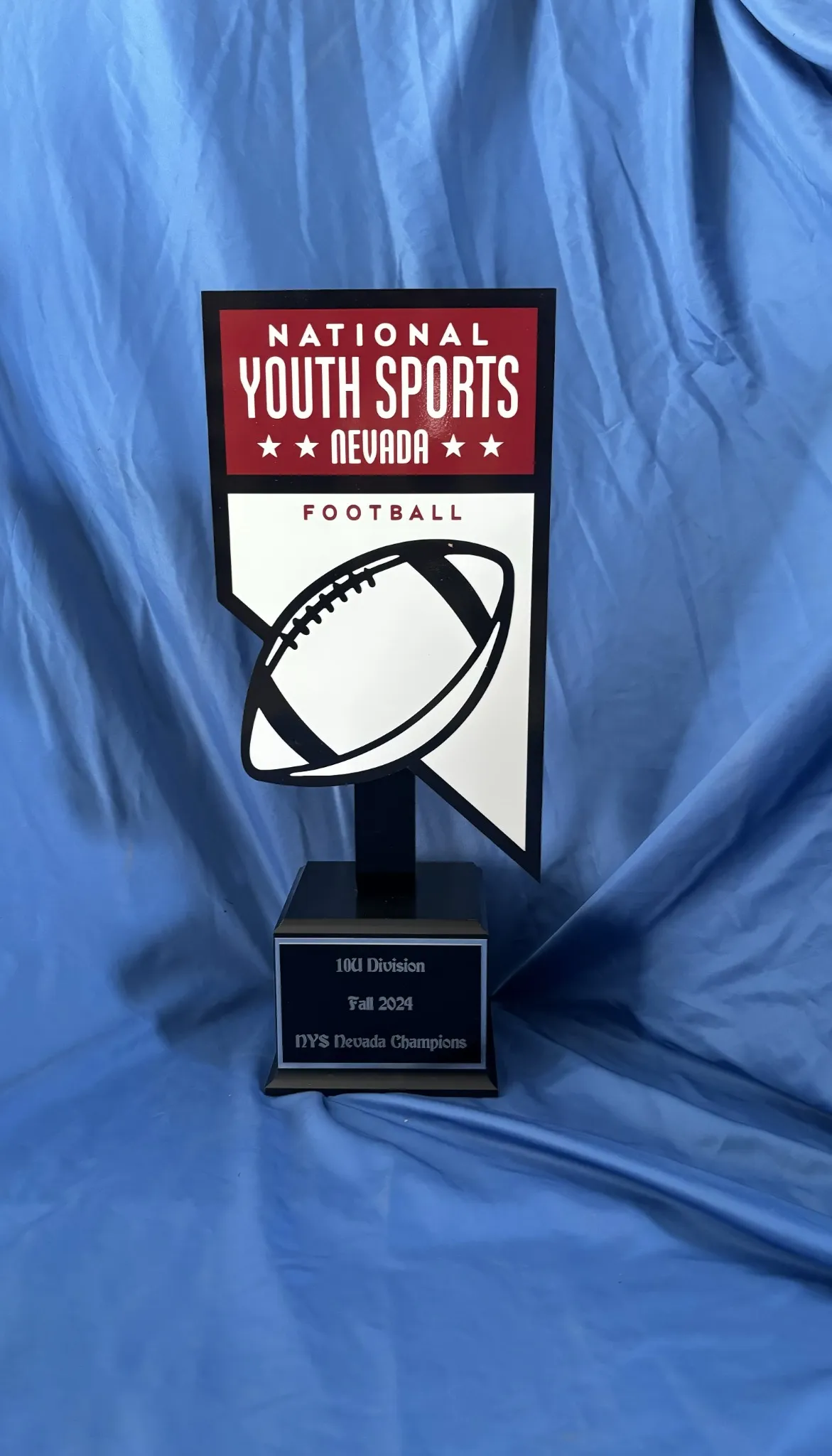 Football award plastic product prototyping