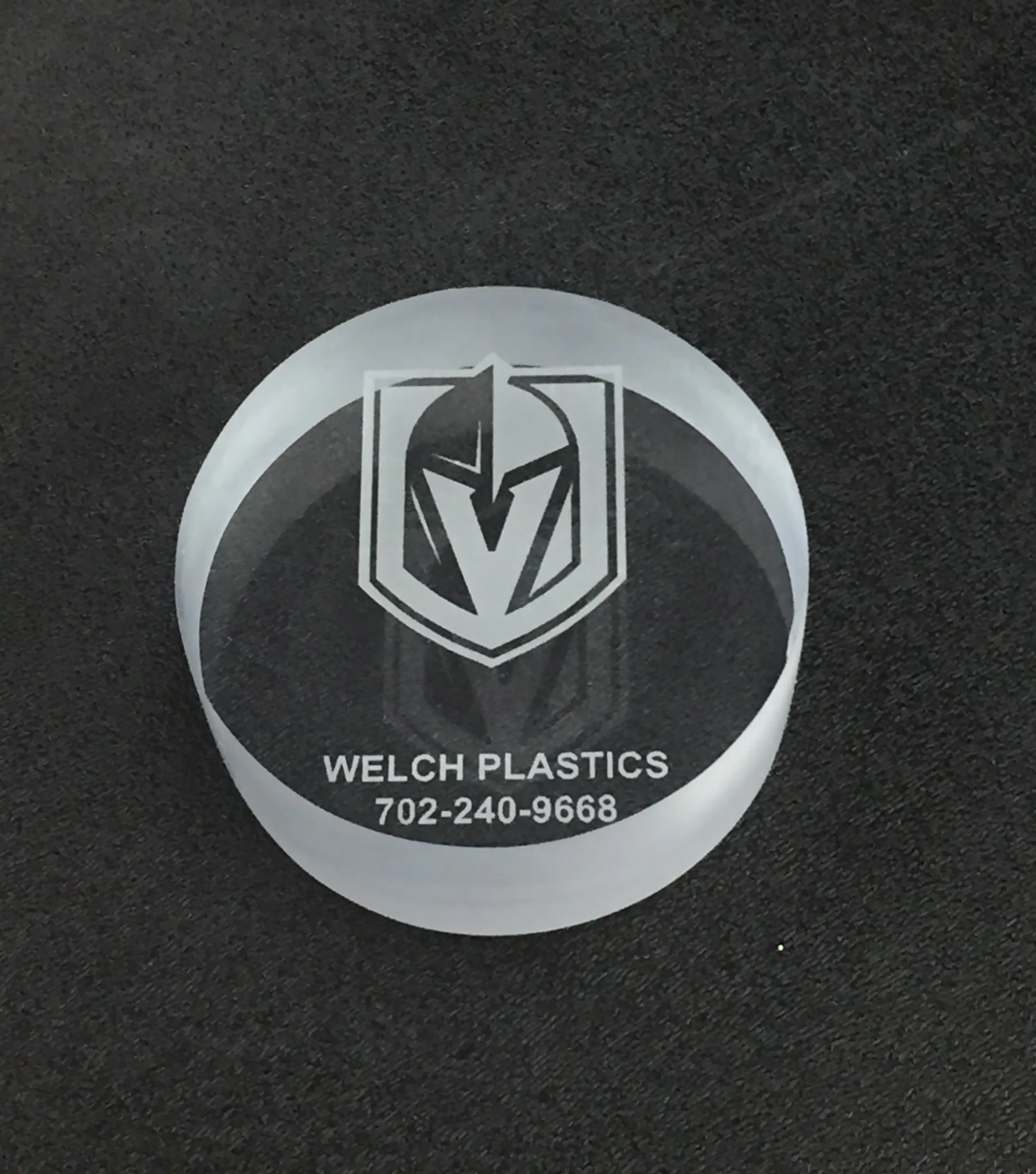Golden Knights Etch plastic product prototyping