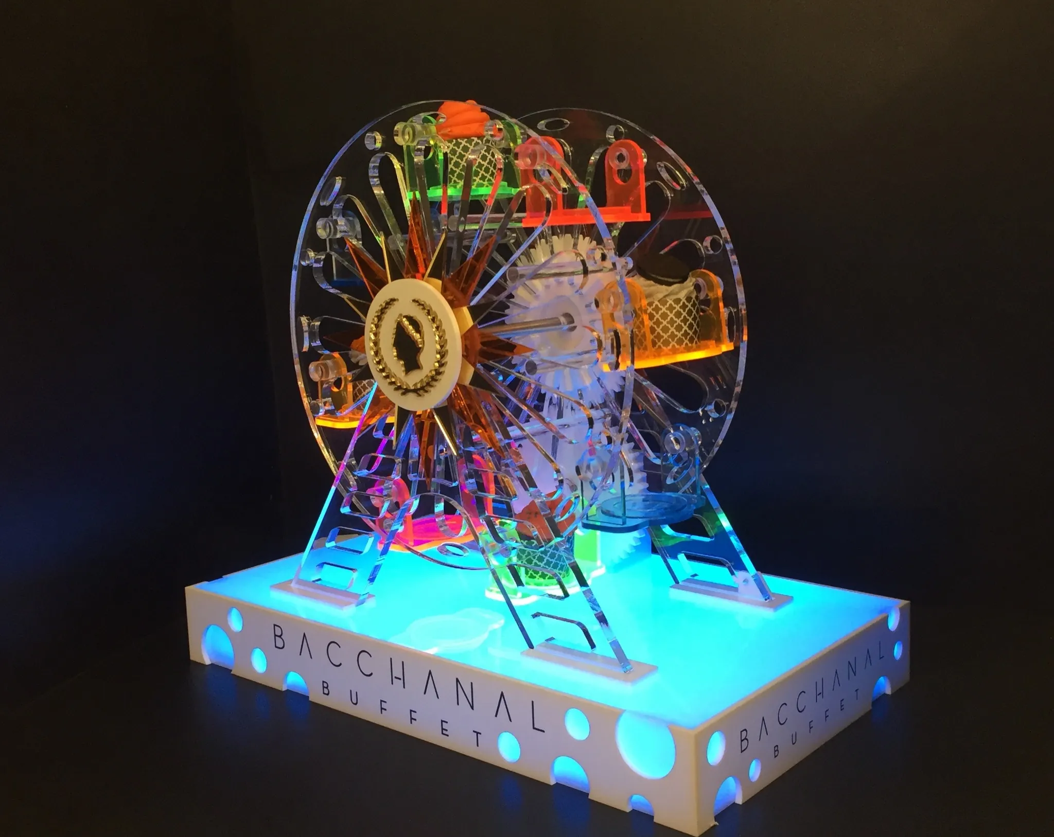 casinos and resorts Bacchanal Buffet display - Caesars Palace plastic product prototype