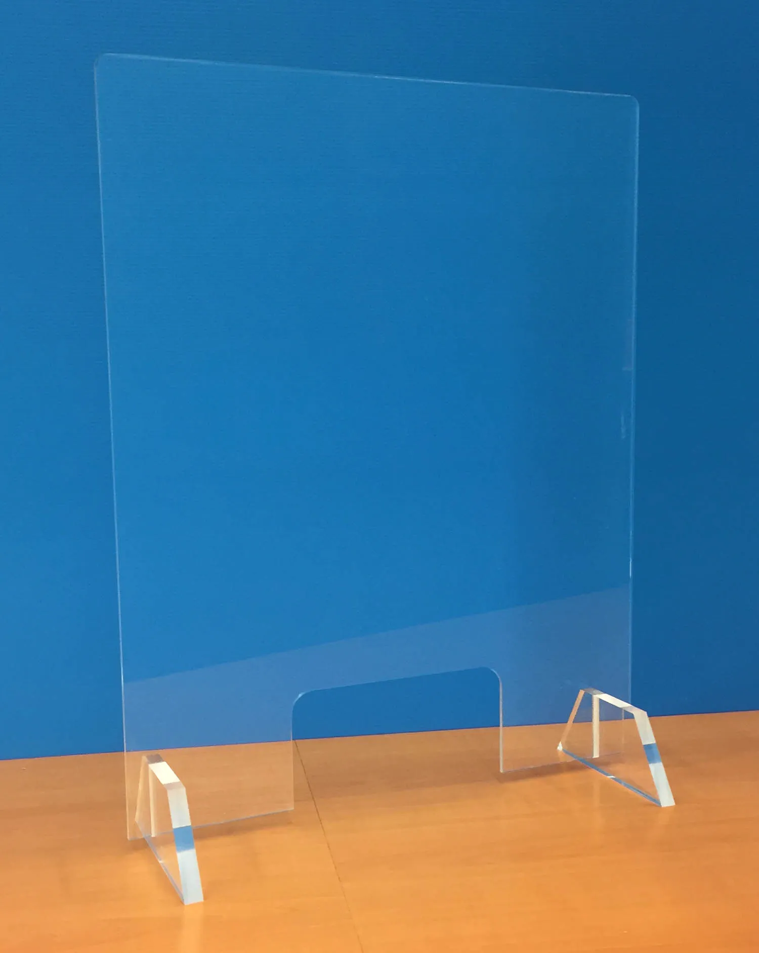 Sneeze Guard - Stand Up with Feet plastic product prototyping