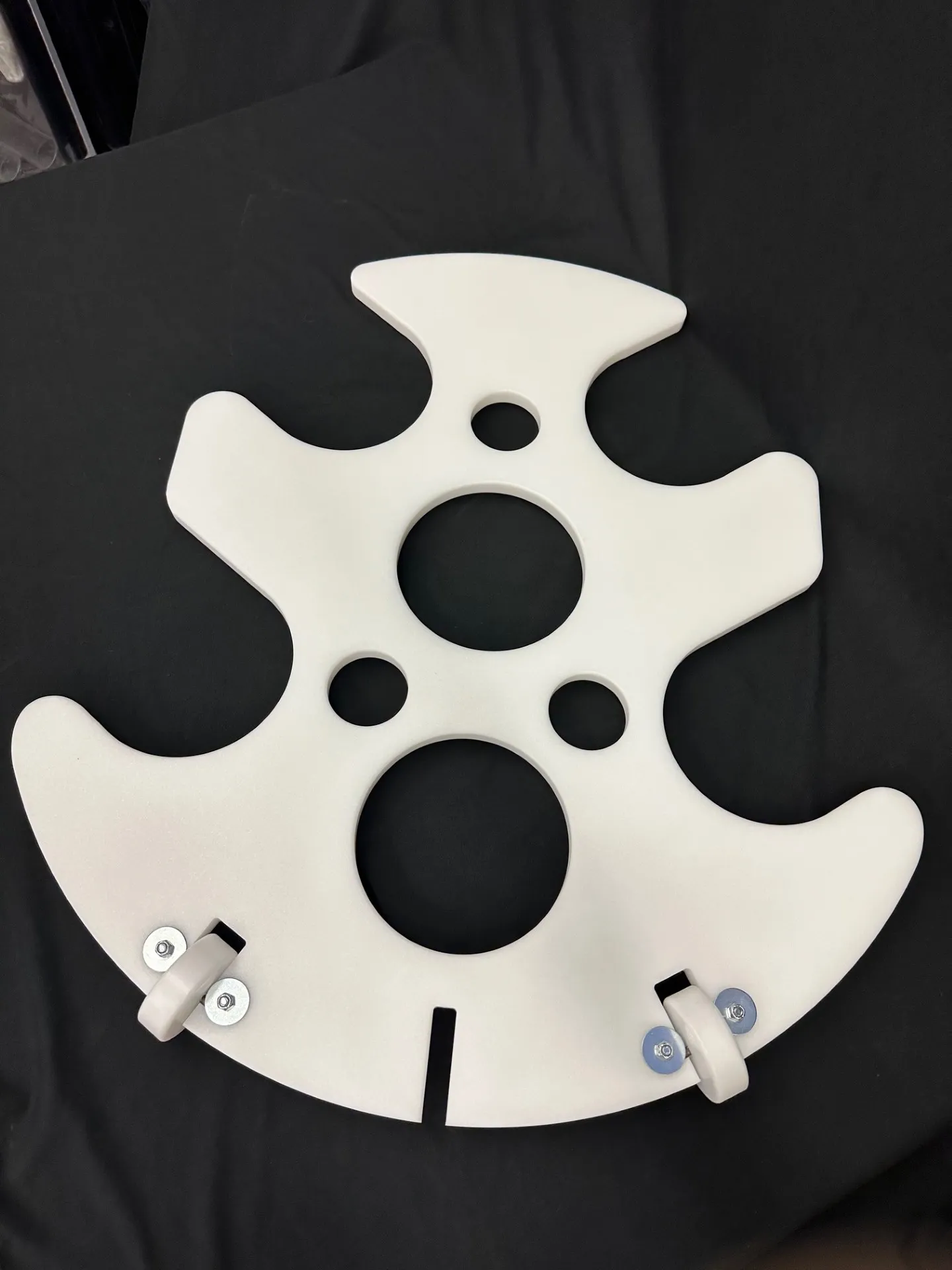 architectural elements construction pipe guide HDPE plastic product prototype