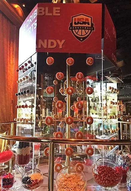 Basketball Pastry Display plastic product prototyping