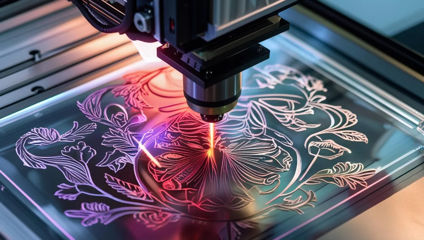 Laser plastic Etching engraving with machine Laser plastic etching engraving