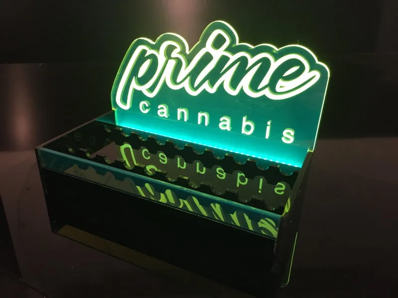 prime cannabis display plastic product prototyping
