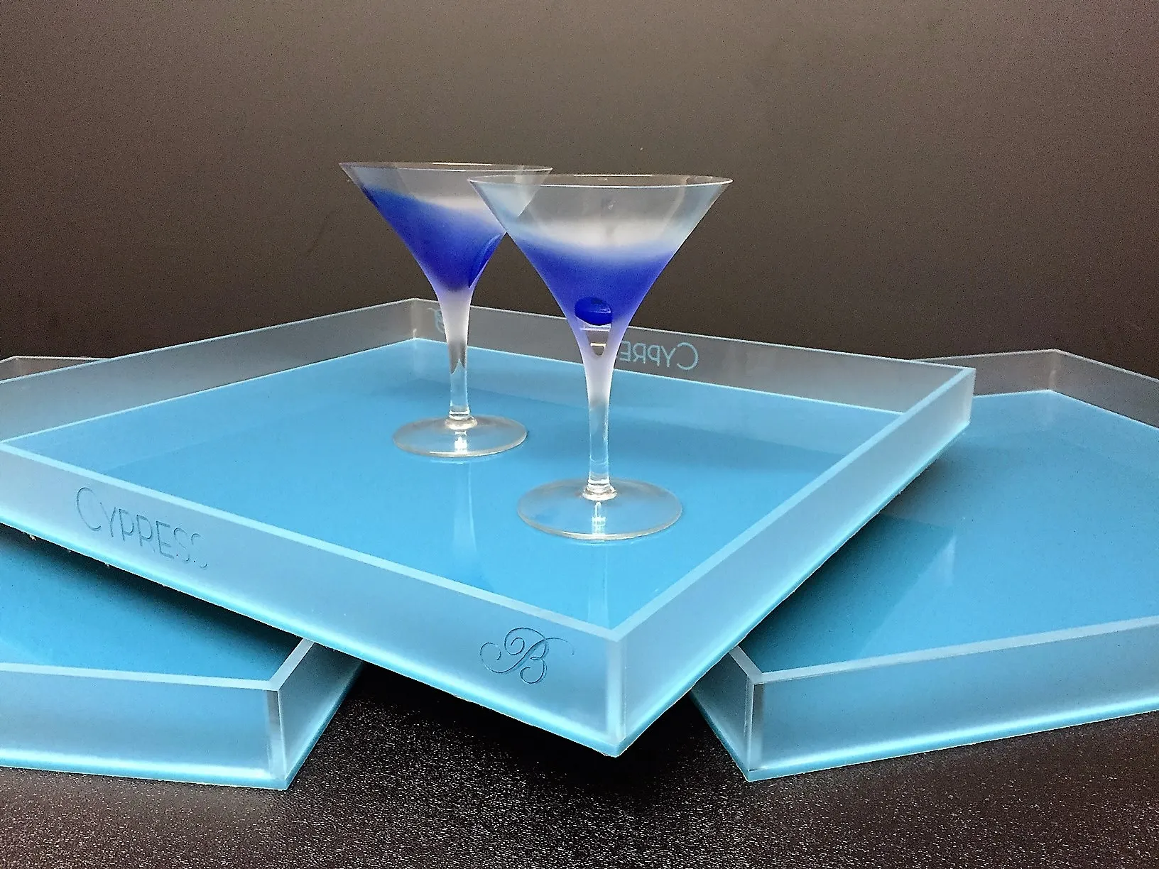 Martini Tray plastic product prototyping
