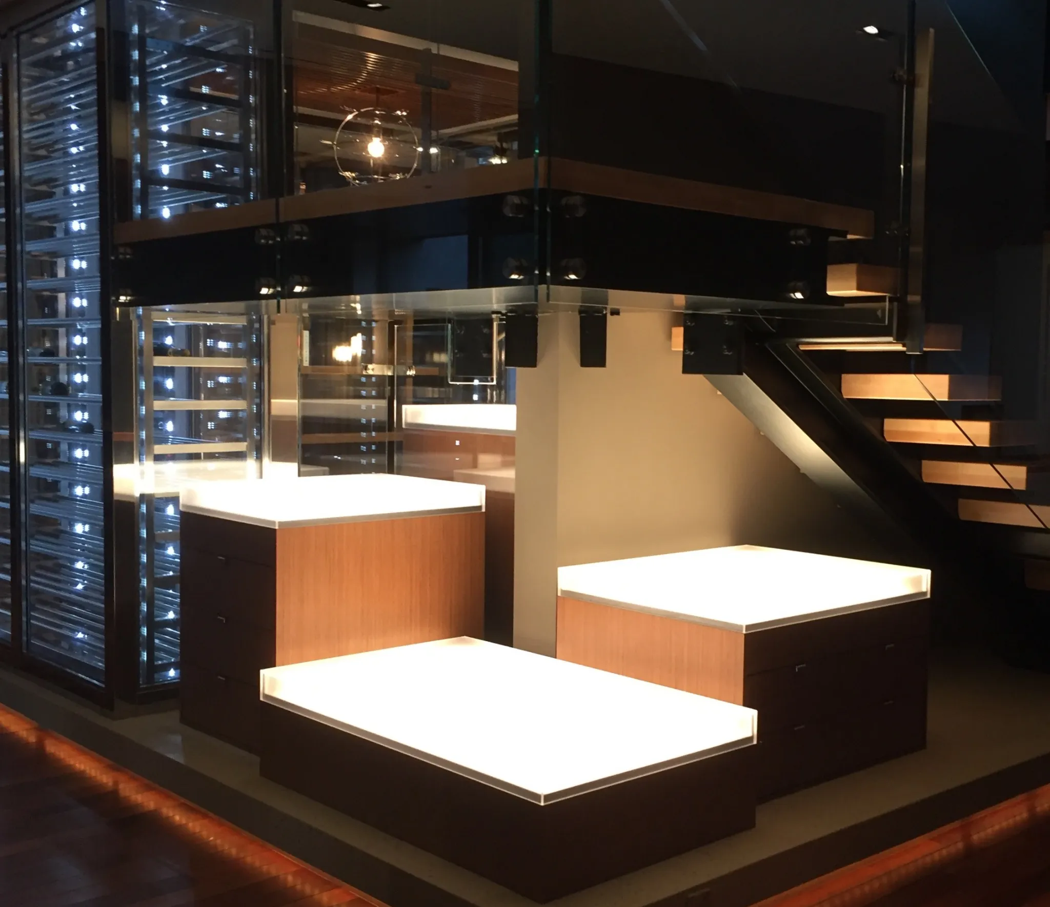 architectural elements Light Boxes P95 - The Ridges plastic product prototype