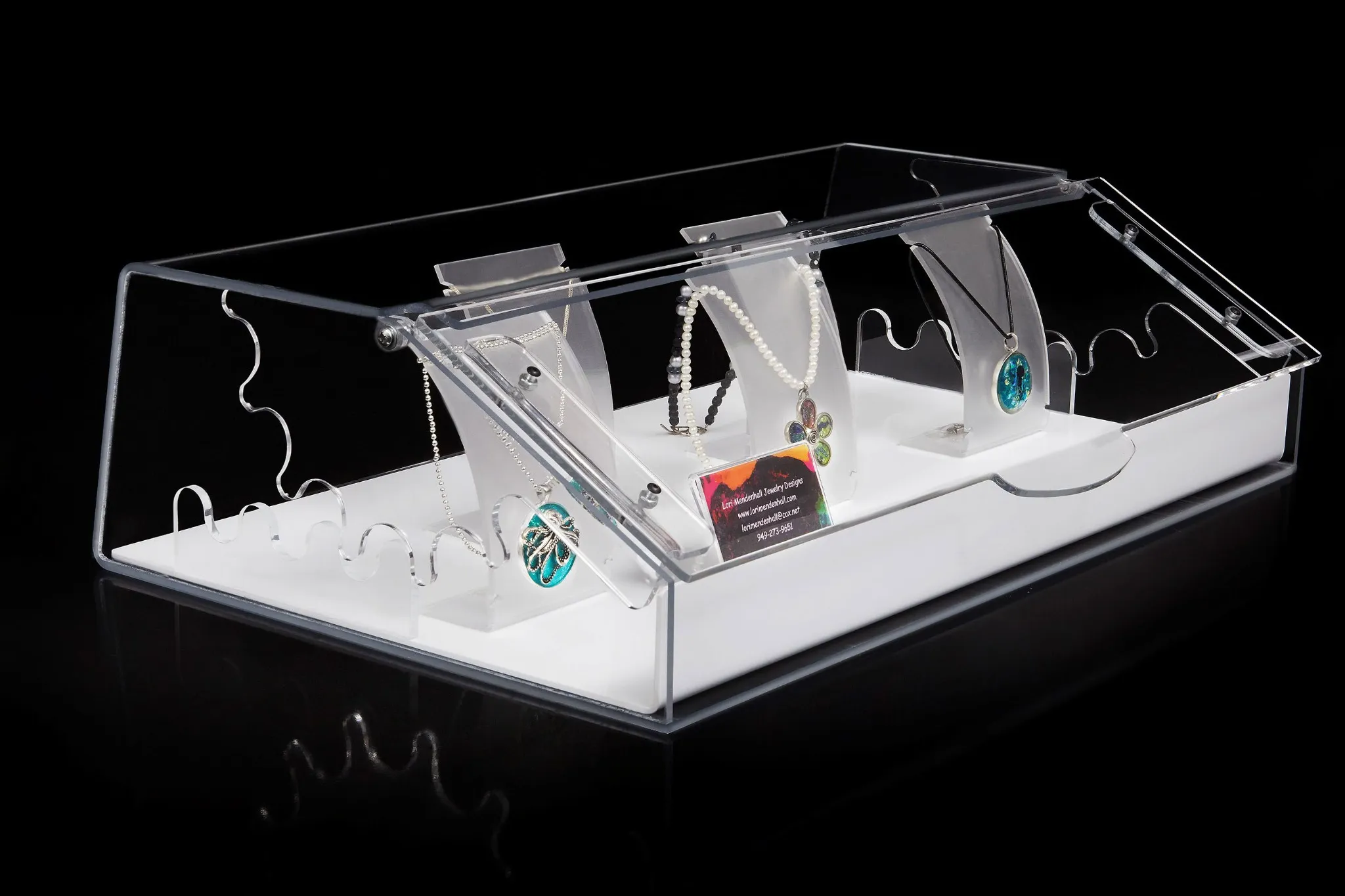 14d display with sliding case plastic product prototyping