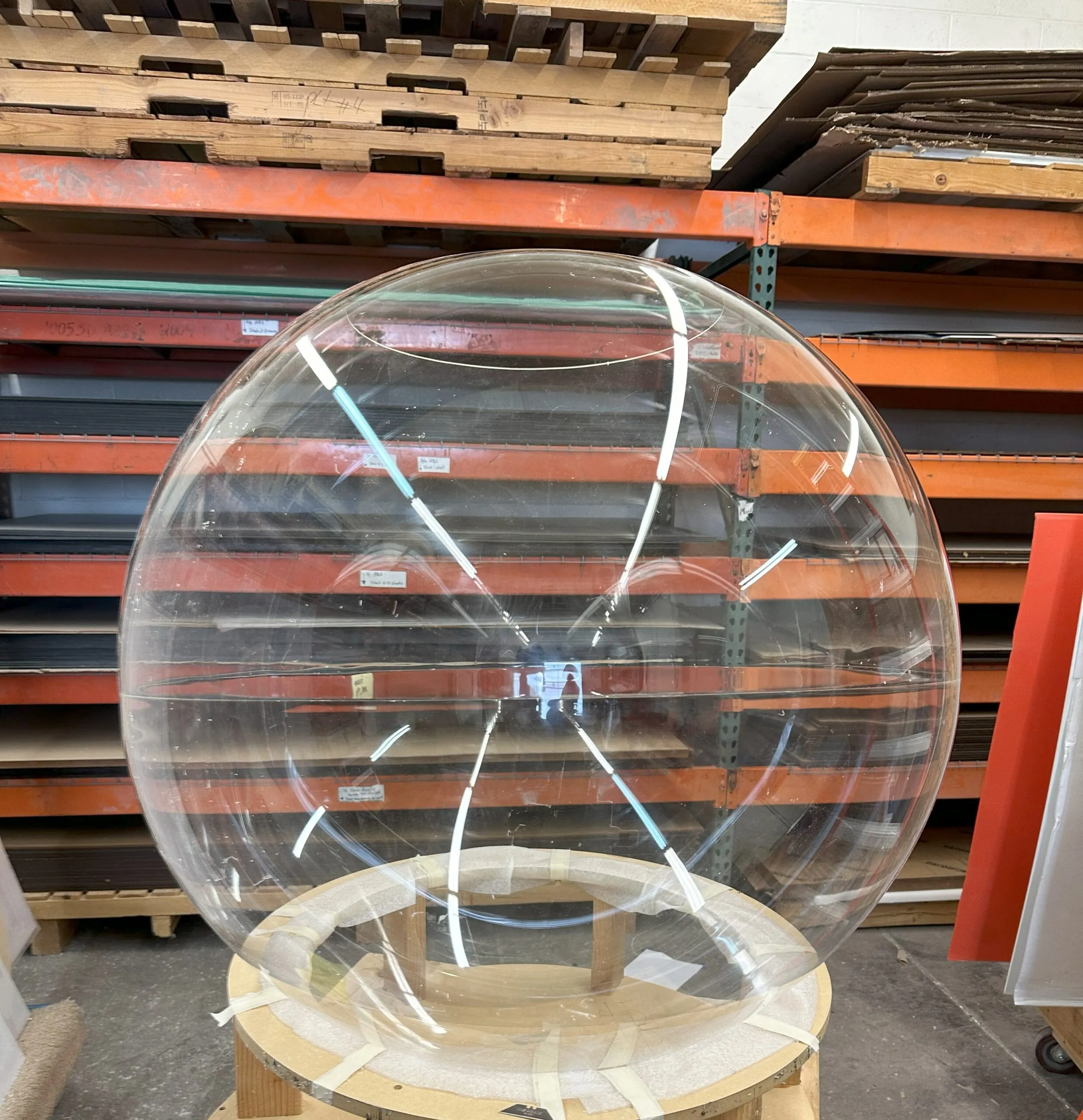 Finished dome Finished dome