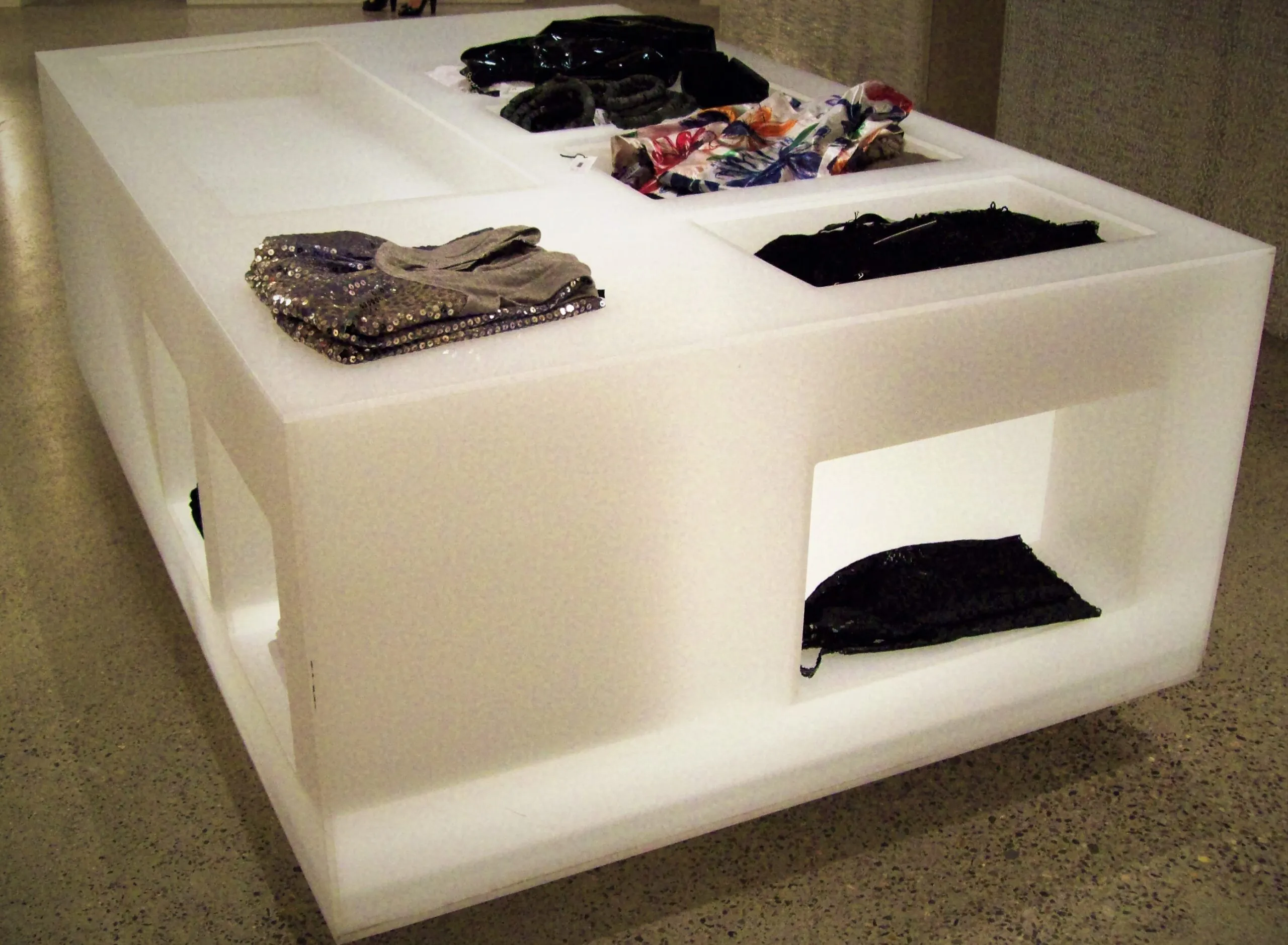 LED Retail Display plastic product prototyping