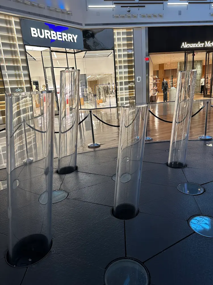 custom plastic fabrication back of tubes