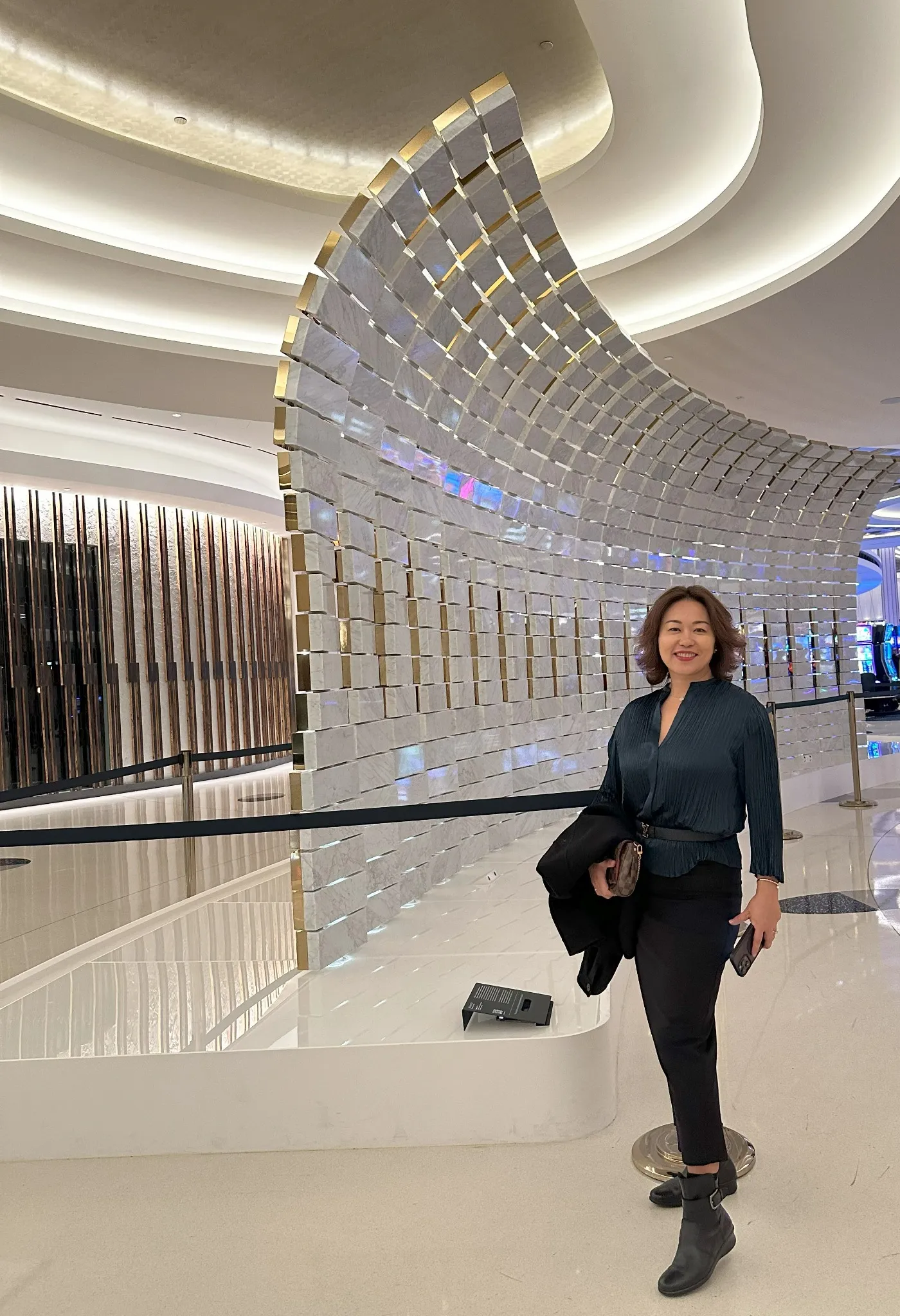 casinos and resorts Base panels for kinetic art exhibit FontaineBleau plastic product prototype