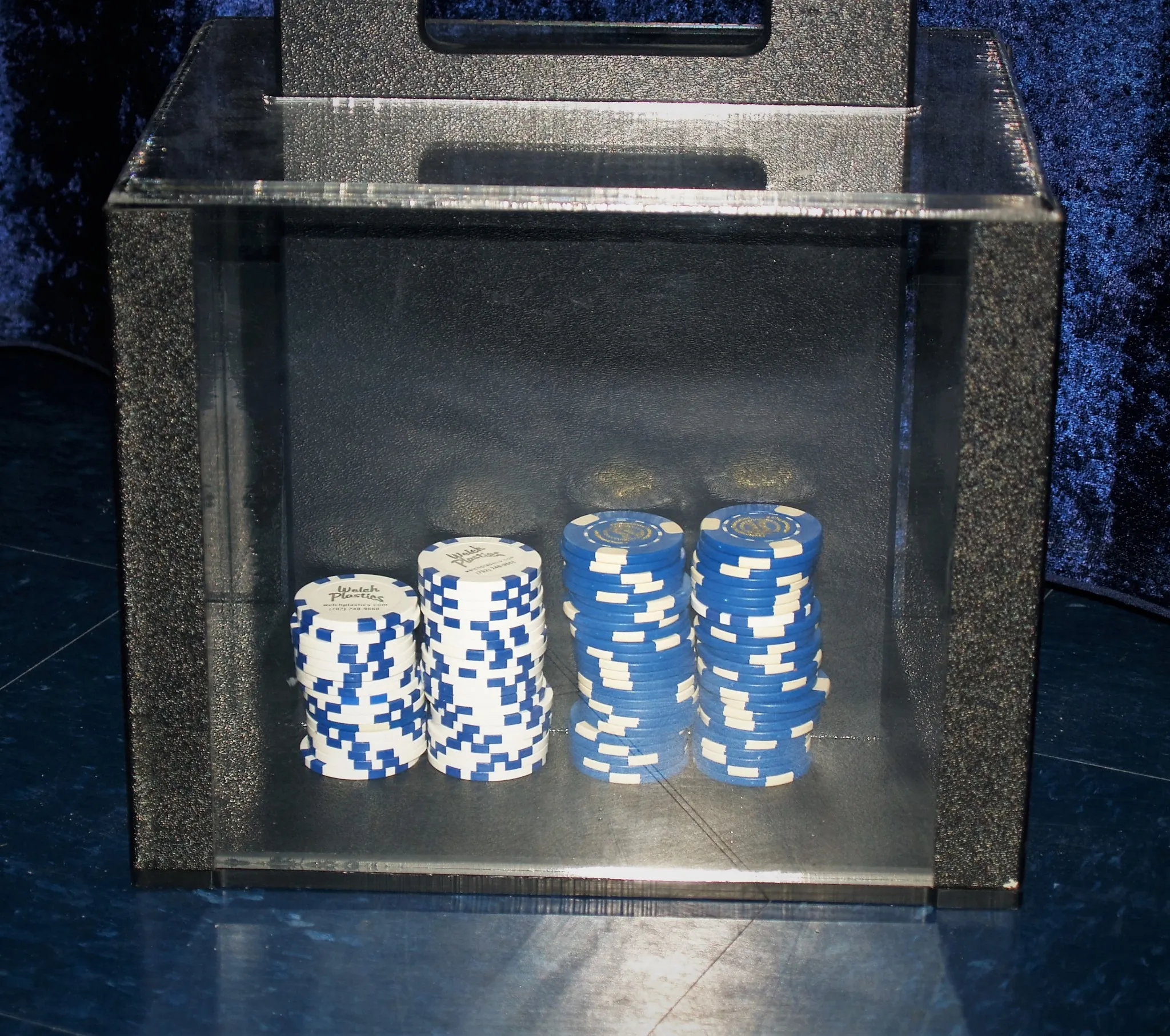 Casino Chip Case plastic product prototype