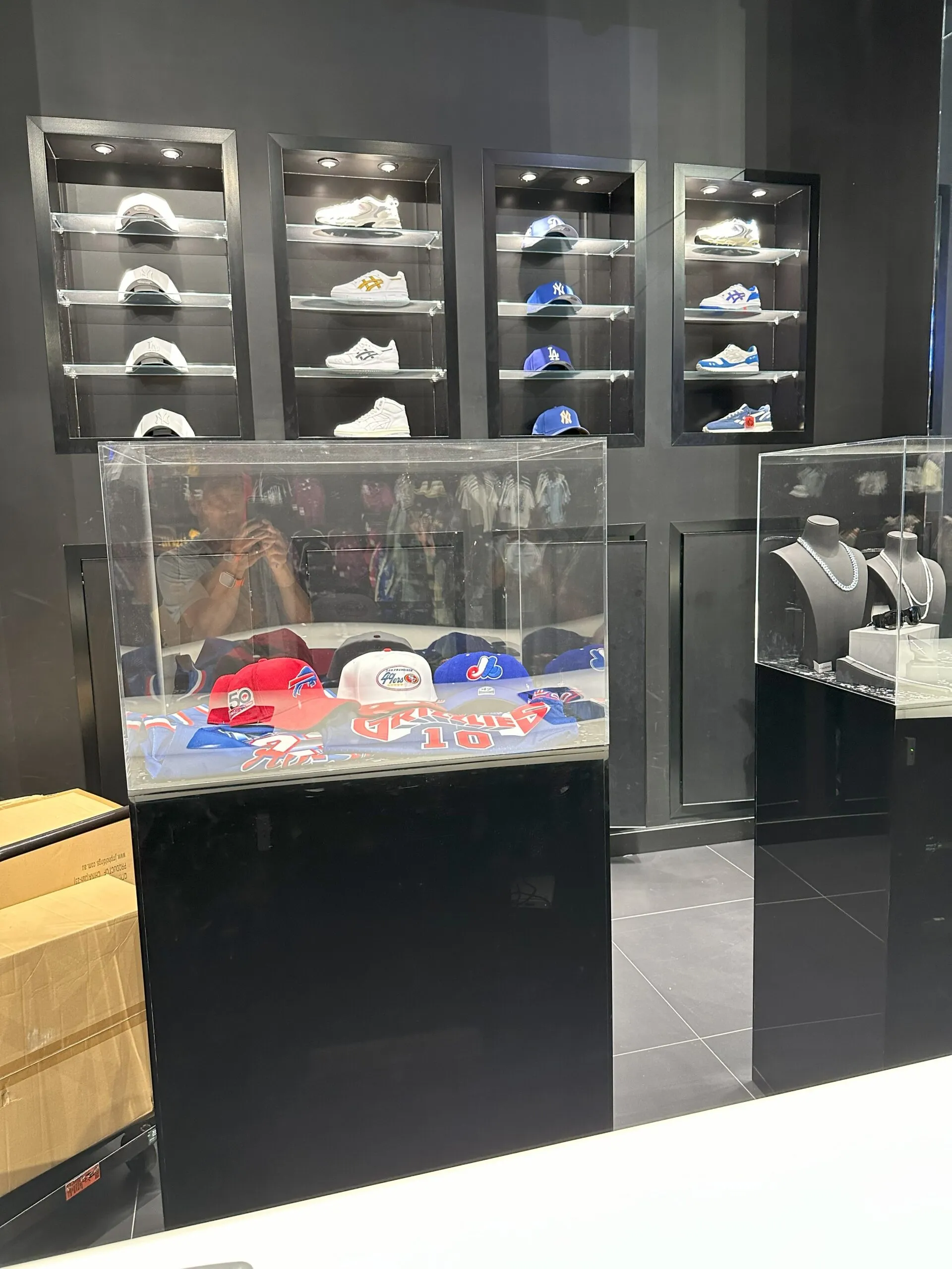 Culture Kings displays plastic product prototyping