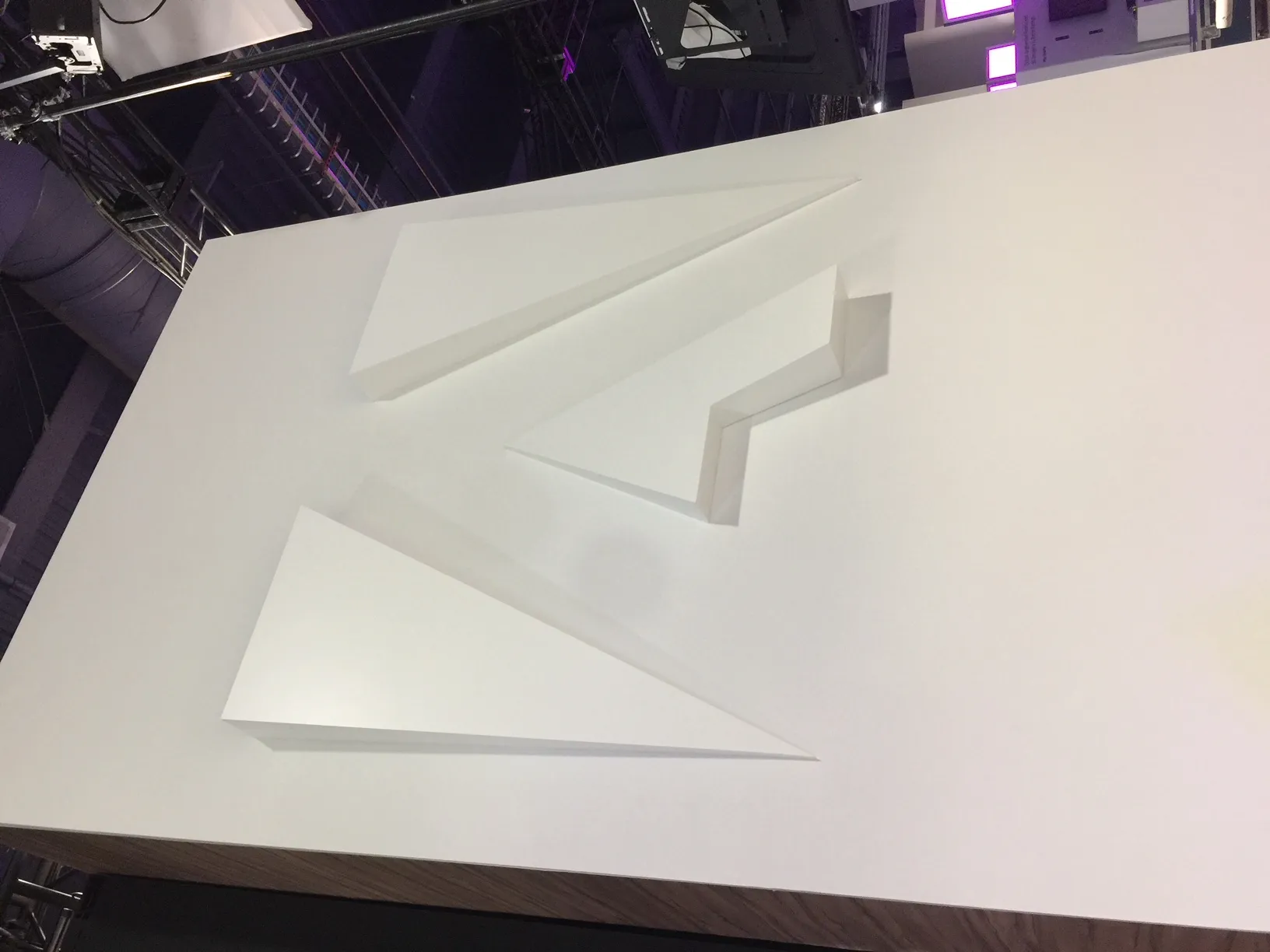 Adobe Letters for NAB Show plastic product prototyping